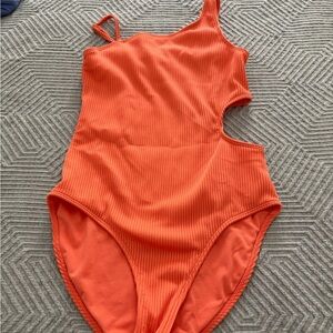Abercrombie Kids Vibrant Orange Swimsuit